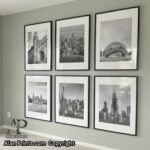 Chicago Gallery Wall Art Set of 6, BW & Color, Horizontal Vertical Square, Digital Prints