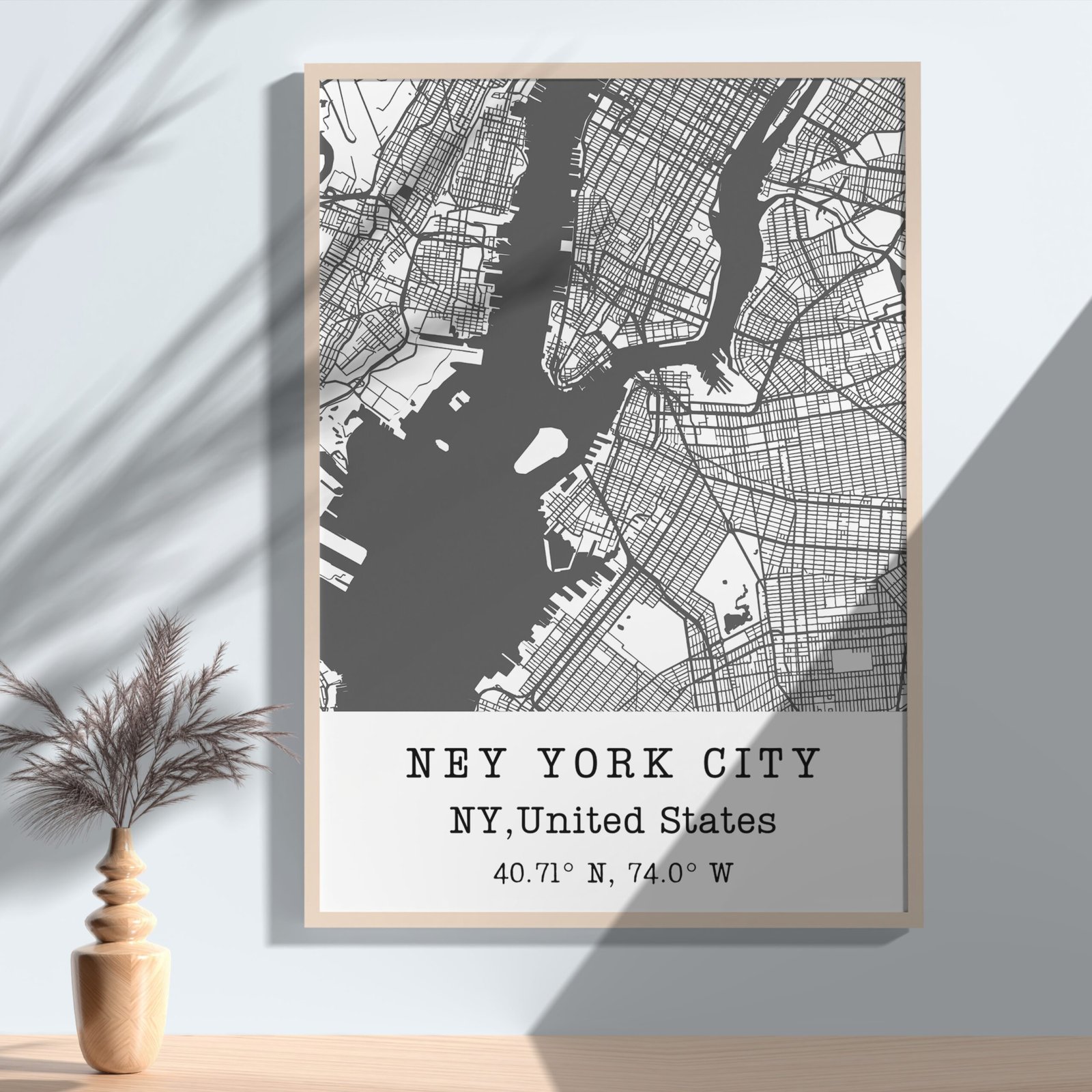 New York City Prints Set of 6 Black and White Printable Posters